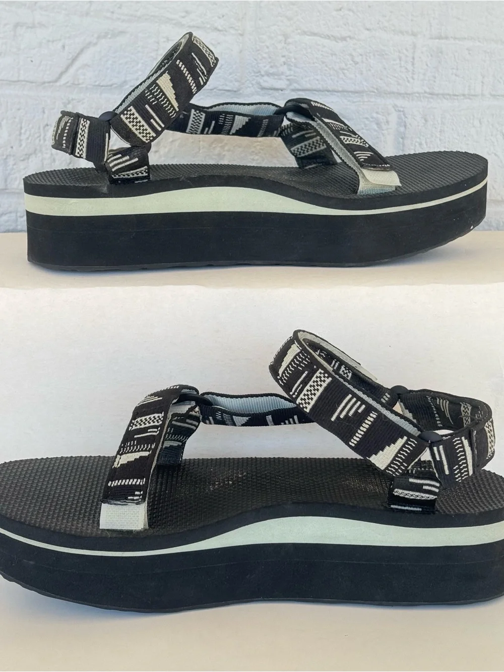 Aztec Platform Teva Sandals Women's 8.5